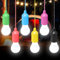 6 Stück LED Campinglampe, Batteriebetrieben Pull Light Lampe mit Zugschalter, Tragbare Zeltlampe Glühbirne, Lamping LED Leuchte für Wandern Camping Garten Zelt Party Dekoration BBQ(Ohne Batterie)