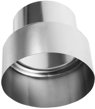 CANIGHT Stainless Steel Exhaust Reducer for Gas Water Heater Pipe Connector for Boiler Vent Extension