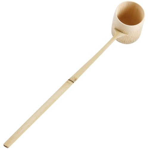 Zghhc Louche À À Long Manche, Cuillère De Cuisine Japonaise, Cuillère À Domestique, Jardin, Maison, Cérémonie du Thé, Accessoires pour Salle De Bain, Sauna