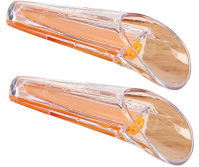 OFFSCH Gobelets Doseurs En Plastique Épais Avec Échelle Ensemble De Gobelets Doseurs De Levure Pince Détanchéité Pour Compteur De Levure Sèche