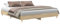 vidaXL Bettgestell ohne Matratze Sonoma-Eiche 200x200 cm Holzwerkstoff, Bettrahmen, Bett, Palettenbett, Schlafzimmermöbel, Doppelbett, Plattenbett