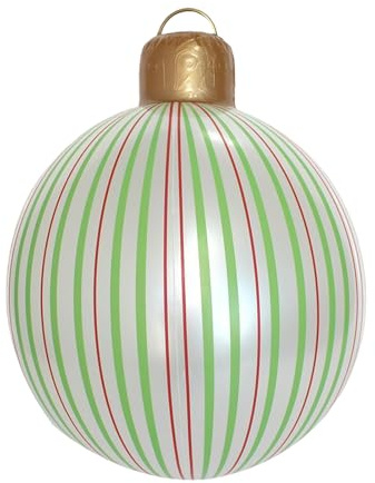 Aufblasbare Weihnachtskugeln - Aufblasbare Christbaumkugeln,Große PVC Weihnachtsdekoration Für Winter Outdoor Garten Vorgarten Weihnachtsfest Festtagsdekoration