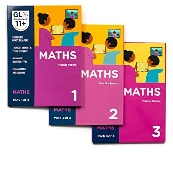 GL Assessment 11 Plus Practice Papers 2025 All Maths Packs Bundle (3 Packs) | UK Exam Prep 11+ Maths Practice Papers | 11+ Practice Books Each Contain 3 Practice Papers Exam Guidance And Answers