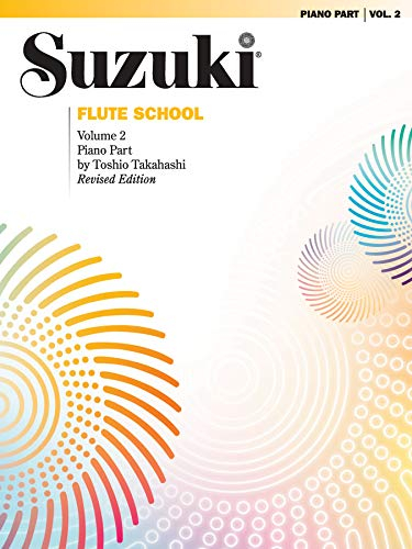 Suzuki Flute School Piano Accompaniment, Volume 2 (Revised): Piano Part (Suzuki Flute School, 2, Band 2)