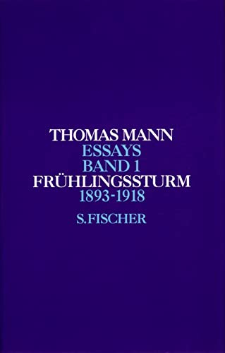 Frühlingssturm 1: 1893-1918