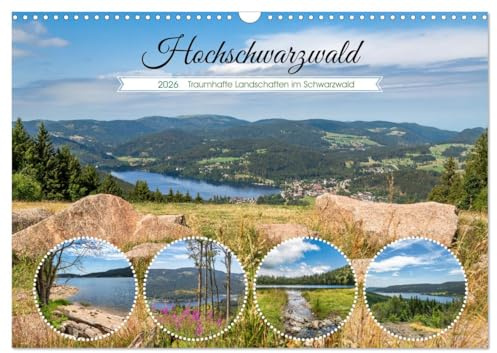 Hochschwarzwald - Traumhafte Landschaften im Schwarzwald (Wandkalender 2026 DIN A3 quer), CALVENDO Monatskalender: Entdecken Sie die zeitlose ... im Hochschwarzwald. (CALVENDO Natur)