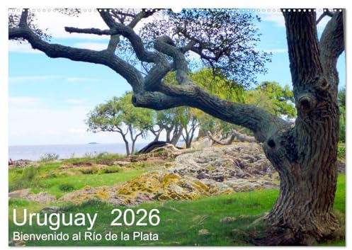 Uruguay - Bienvenido al Río de la Plata (Wandkalender 2026 DIN A2 quer), CALVENDO Monatskalender: Land der Gauchos und endloser Strände (CALVENDO Orte)