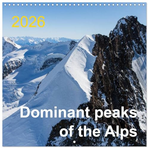 Dominant peaks of the Alps (Wall Calendar 2026 12 x 24 / 30 x 60 cm (open)) CALVENDO 12 Month Wall Calendar: Alpine highlights in portrait (CALVENDO Nature)