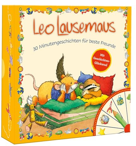 Leo Lausemaus - 30 lustige Minutengeschichten für beste Freunde: Mit Geschichten-Glücksrad