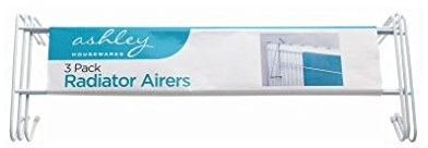 3 White 50cm Household Radiator Airers Strong And Durable Superb Quality