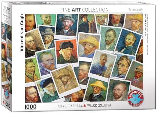 Selfies by Vincent van Gogh 1000-Piece Puzzle