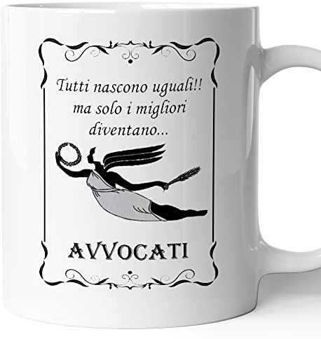 AL PRODUCTION Tazza Mug Solo I Migliori Diventano Avvocati