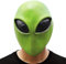 PartyHop Alien Latex Vollkopfmaske für Halloween Kostüm Party Karneval Cosplay Bereich 51 Grün Alien Außerirdische