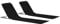 vidaXL 2X Strandmatte Klappbar Schwarz Sonnenliege Strandliege Gartenliege