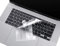 Casedao - Funda para teclado MacBook Pro 16 (ultrafina, transparente, compatible con MacBook Pro de 16 pulgadas, modelo A2141 con Touch Bar y Touch ID, diseño de teclado de EE. UU.