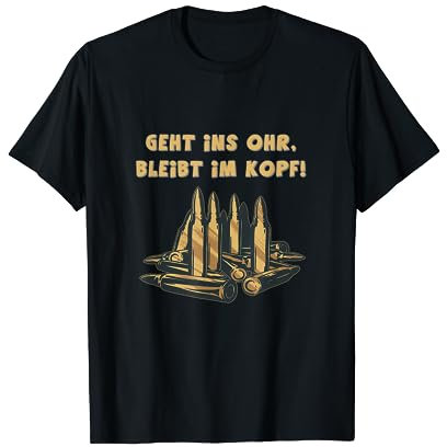 Geht ins Ohr, bleibt im Kopf Funny Meme T-Shirt