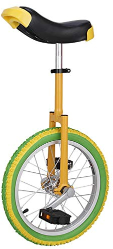 HWF Einrad Kinder 16/ 18 Koloriert Rad Einrad für Kinder/Jungen/Mädchen, Groß 20 Freestyle Cycle Einrad für Erwachsene/Große Kinder/Mama/Papa, Bestes Geburtstagsgeschenk