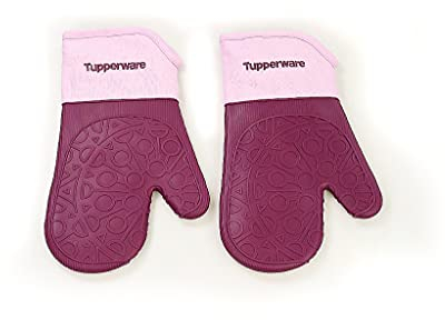 TUPPERWARE Manique silicone pourpre/rose (2) 31515