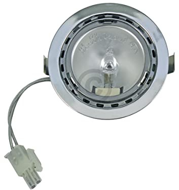 Halogenlampe kompatibel mit BOSCH 00175069 G4 20W 12V mit Gehäuse für Dunstabzugshaube