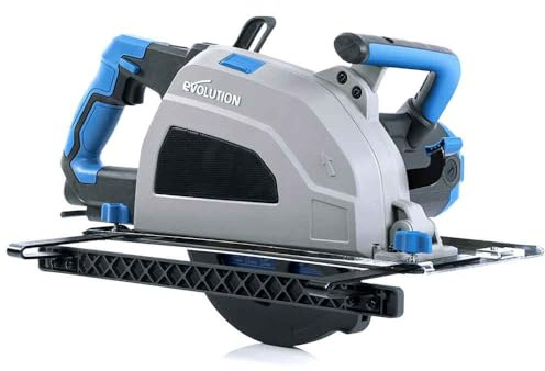 Evolution Power Tools S210CCS Steel Circular Saw (Aka Metal Saw, Cut Off Saw) - 230V Domestic Use - Instantly Workable Finish - No Heat, No Burr & No Sparks - Incl Mild Steel Blade, 210mm