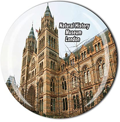 Natural History Museum London England United Kingdom Kühlschrankmagnet, Souvenir Geschenk, Kühlschrankmagnet, magnetischer Aufkleber