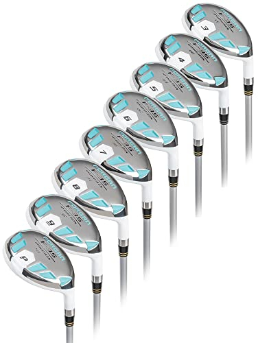 Forgan of St Andrews F35 Petite Full Hybrid Iron Set 3-PW, Ladies Right Hand, Graphite