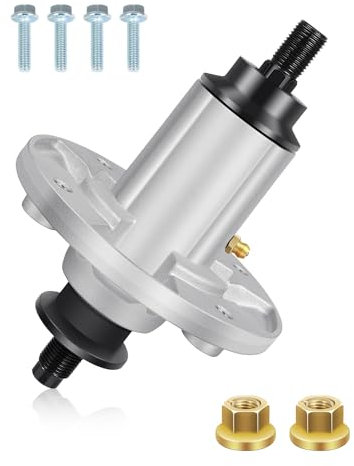 Rasenmäherspindel für John Deere 115 D140 E110 LA115 X126 Sabo 92H Spanndorn, Ersatzteilnummer GY21098 GY20454 GY20867 GY20962 AUC15811 GY21099 GY20893 GY205 92 Mähdornspindel