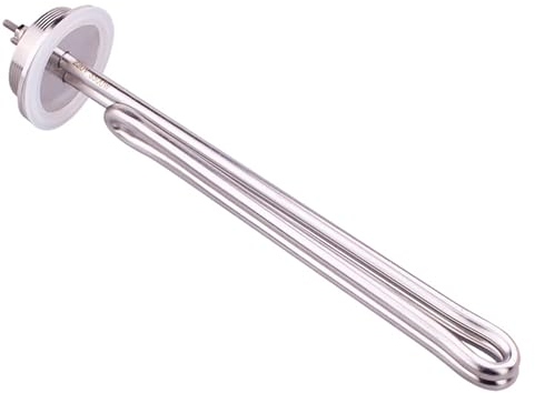 nmbhus Heating Element For 2 2.5KW 3.5KW 4.5KW 5.5KW Electric Immersion Water Heater (Size : C, Color : BLACK BAKELITE CAP_5.5KW L330MM)