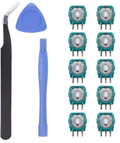 10PC Potentiometer Replacement for PS5 DualSense Controller, 2K3 Ohm Trimmer Potentiometer Sensor Module Sensor for ALPS Analog Joystick with Repair Kit