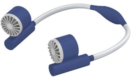 Ventilador de cuello portátil, ventilador personal portátil - Cuello de aire acondicionado personal,Aire acondicionado para el cuello de 3 velocidades, ventilador de cuello súper silencioso, ventilado