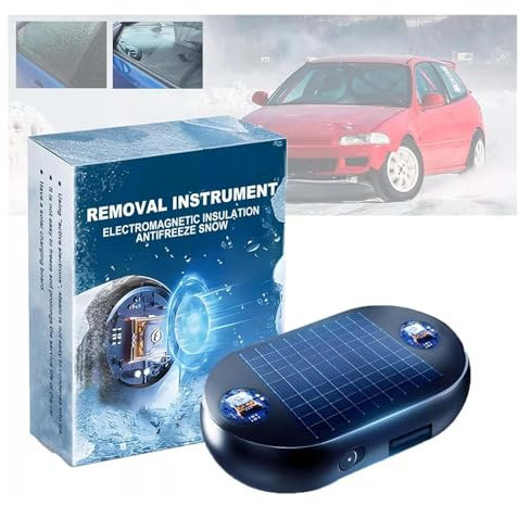 Electromagnetic Wave Anti Freezing and Snow Removal Device,Electromagnetic Car Snow Removal Device,Electromagnetic Wave Anti-Freezing and Snow Removal Device,Antifreeze Snow Removal Instrument (1PC)