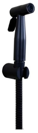 Toilet Sprayer Luxurious Small Handheld Bathroom Shower Black Plate Portable Toilet Hand Bidet Spray