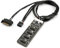 Internal USB Hub Extension, 4 Internal USB 2.0 Ports, 9-Pin USB Header Splitter for SATA Power Cable, USB 2.0 Splitter Connector for Motherboard, Adapter for CPU, Fan and RGB Light
