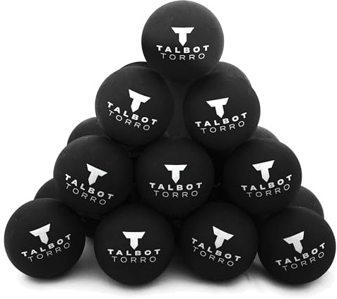 Talbot Torro Squash-Bälle – Medium/Rot | 25er Beutel für Training & Freizeit | Perfekt für Sportcenter, Vereine & Thekenverkauf | Langlebig & hochwertig