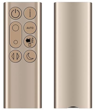TCNOUMT New Replacement Remote Control Compatible with Dyson Pure Hot+Cool Air Purifier Heater Bladeless Tower Fan TP04 TP07 TP08 TP06 TP09 DP04, No magnetic attraction function