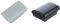 Dxoniislh 2 Pcs Replacement Battery Shell PACK Case Cover Holder for Minisoft, White & Black