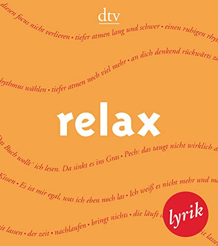 relax: Lyrik (dtv Literatur)