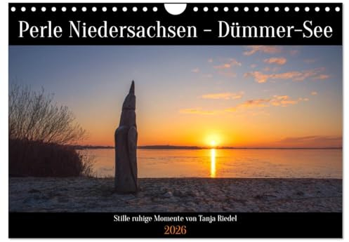 Perle Niedersachsen - Dümmer-See (Wandkalender 2026 DIN A4 quer), CALVENDO Monatskalender: 12 Malerische Natur Momente am Dümmer-See zur blauen Stunde (CALVENDO Orte)
