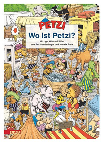 Petzi: Wo ist Petzi?: Witzige Wimmelbilder