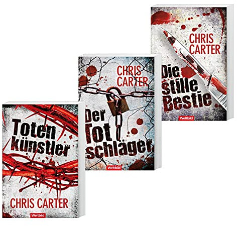 Die stille Bestie/Totenkünstler/Der Totschläger(Band 4-6 der Robert Hunter Serie)