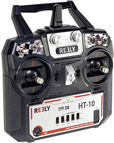 Reely HT-10 Hand-Fernsteuerung 2,4 GHz Anzahl Kanäle: 10 inkl. Empfänger