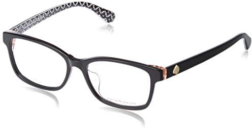 Kate Spade Kariane/f 3H2/16 BLACK PINK Eyewear Women Acetate, Standard, 53