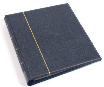 KOBRA Nr. FE Euro-Münzalbum ohne oder mit 5 Blättern für 15 Eurosätze im wattierten Norm-Ringbinder, 5 Farben ohne oder mit Kassette Nr. FK zur Auswahl (Blau, Album leer)