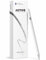 KSW KINGDO iPad Stift, Stylus für iPad/iPhone, Kapazitiver Wiederaufladbarer Stift Mit 1.4 mm Extrem Feiner Spitze für iPad Pro, iPhone 12, XS Max, 11 (Weiß)