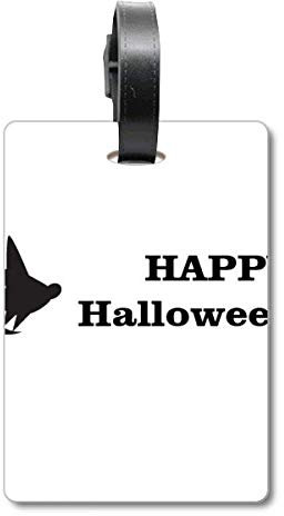 Dog Happy Ghost Fear Halloween Cruise Koffer Tag Tourister Identifikationsetikett