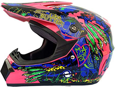 Casco Motocross Comfort Anti Crash Downhill Moto Casco Moto Donna Full Face DOT