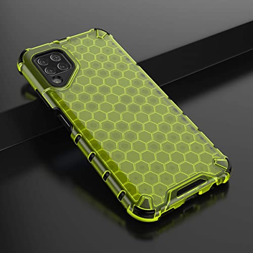 Custodia per Huawei P40 Lite Case Cover Antiurto Silicone Trasparente Rigida Protettiva Resistente Antiscivolo Dura Aagli Urti con Angoli Rinforzati (Huawei P40 Lite, Verde)