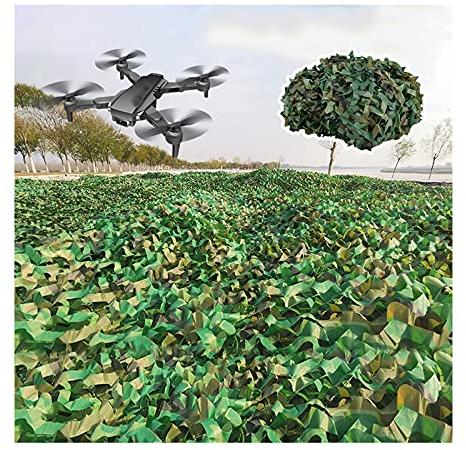 ZXCVBAS Tarnnetz,Tarnnetze,Militärisches Tarnnetz, Tarnnetz, Leichter Wasserdichter Sonnenschirm, Oxford-Stoff + Strapazierfähiges Nylonseil, Mehrere Größenoptionen,10 * 20m(32.81 * 65.62ft)