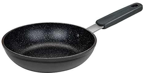 Masterpan Poêle à frire antiadhésive de 20 cm | Poêle à induction | Batterie de cuisine non toxique | Poêle de camping | Poêle à frire en céramique saine | Parfaite comme poêle à œufs ou poêle à
