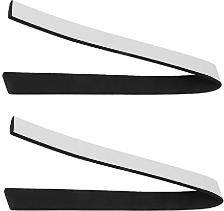 Zerodis 2 Stück Schaumstoffstreifen Selbstklebender Kehrroboter Staubsauger Antikollisionspuffer Begrenzungsstreifen Zubehör 540x25mm